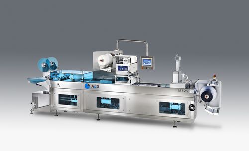 Модульное устройство для термоформования - M series - A & D Verpackungsmaschinenbau GmbH - для упаковки фармацевтической продукции / промышленное / для медицинской упаковки