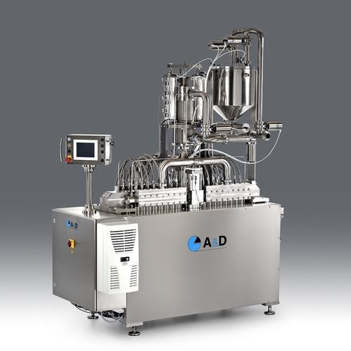 Автоматическая наполнительная машина - KF - A & D Verpackungsmaschinenbau GmbH - напольная / модульная / для жидкости