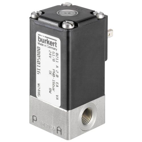 Клапан медицинской - 0211 - Bürkert GmbH & Co. KG Fluid Control Systems - с соленоидом / из нержавеющей стали
