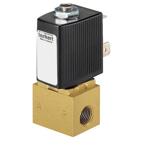 Клапан медицинской - 6012  - Bürkert GmbH & Co. KG Fluid Control Systems - с соленоидом / с ручным управлением / из нержавеющей стали