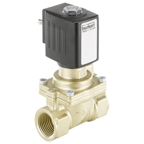 Клапан медицинской - 6281 - Bürkert GmbH & Co. KG Fluid Control Systems - с соленоидом / с ручным управлением / из нержавеющей стали