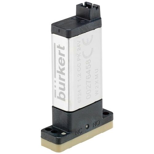 Клапан медицинской - 6724  - Bürkert GmbH & Co. KG Fluid Control Systems - вакуумный / с соленоидом / высокое давление