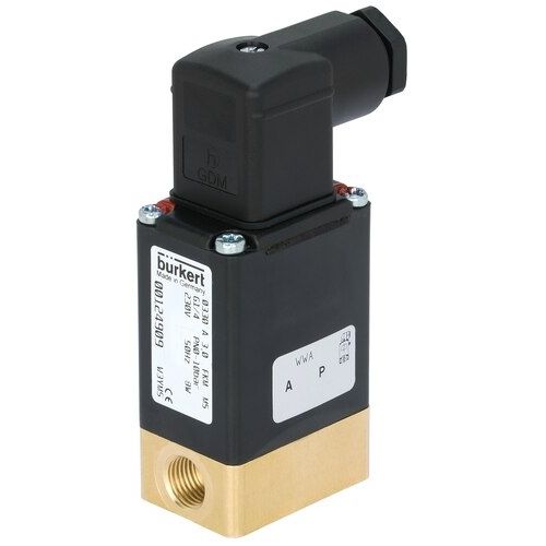 Клапан медицинской - 0330  - Bürkert GmbH & Co. KG Fluid Control Systems - с соленоидом / с ручным управлением / с разделением жидкости