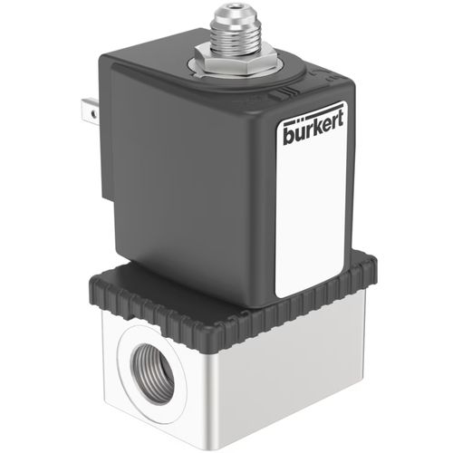 Клапан медицинской - 6014  - Bürkert GmbH & Co. KG Fluid Control Systems - с соленоидом / с ручным управлением / из нержавеющей стали