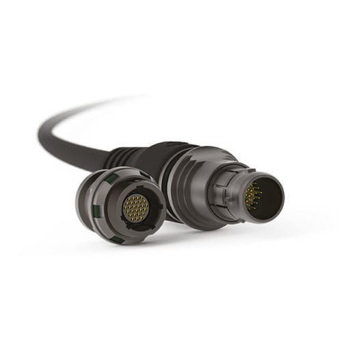 Коннектор медицинской - UltiMate™ series - Fischer Connectors - для медицинских приборов / для передачи данных / из алюминия