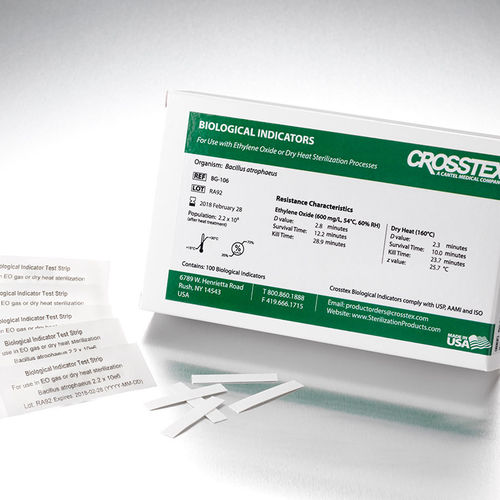 Тест-полоска для стерилизации - BG-104 - Crosstex International, Inc