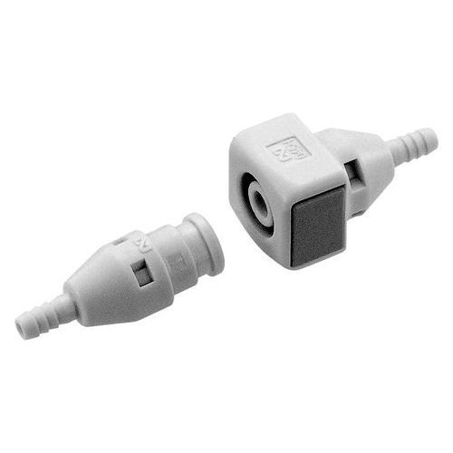 Коннектор для медицинских газов - Cube Cupla - Nitto Kohki Europe GmbH - компактный / прямой / из пластика