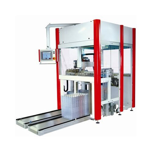 Укладчик на паллеты для разгрузочно-погрузочных работ - SPEED Line - FLG Automation AG - автоматический / лотка / для фармацевтической промышленности