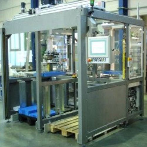 Укладчик на паллеты для разгрузочно-погрузочных работ - EURO-Line - FLG Automation AG - автоматический / лотка / для фармацевтической промышленности