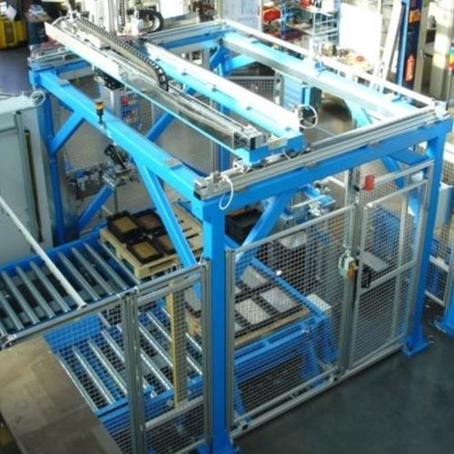 Укладчик на паллеты для разгрузочно-погрузочных работ - PORTAL-Line  - FLG Automation AG - линейный / поворотный / роботизированный