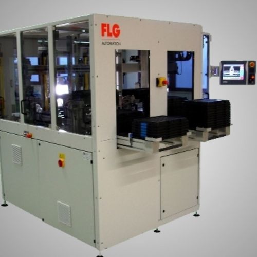 Укладчик на паллеты для разгрузочно-погрузочных работ - DUO-Line - FLG Automation AG - автоматический / лотка / для фармацевтической промышленности