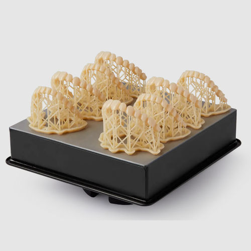 Стоматологический материал из полимера - PKG-RS-F2-DT - Formlabs - для 3D-печати / для изготовления зубных протезов / полупрозрачный