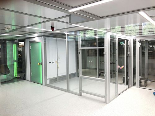 Чистая комната медицинской - CleanCell 4.0® - SCHILLING ENGINEERING - для фармацевтической промышленности / модульный / встроенный