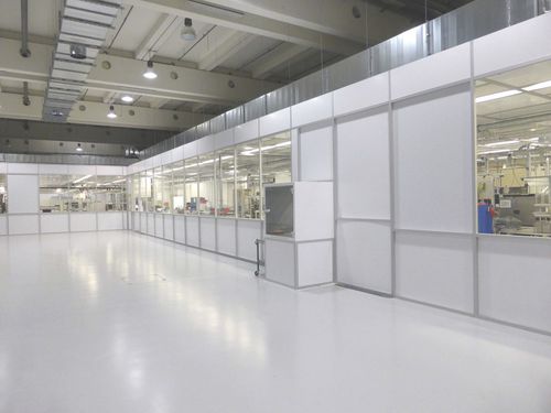 Чистая комната для фармацевтической промышленности - CleanCell 4.0® - SCHILLING ENGINEERING - модульный / встроенный / класс ISO 8