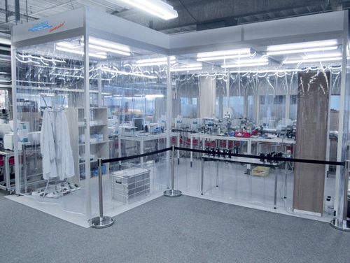 Чистая комната для фармацевтической промышленности - CleanFlowCell® 3000.4.352 - SCHILLING ENGINEERING - модульный / встроенный / класс D