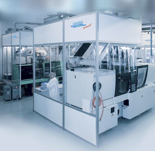 Встроенный Чистая комната - CleanFlowCell® 3000.4.252 - SCHILLING ENGINEERING - класс ISO 7 / с ламинарным потоком / с мягкой завесой