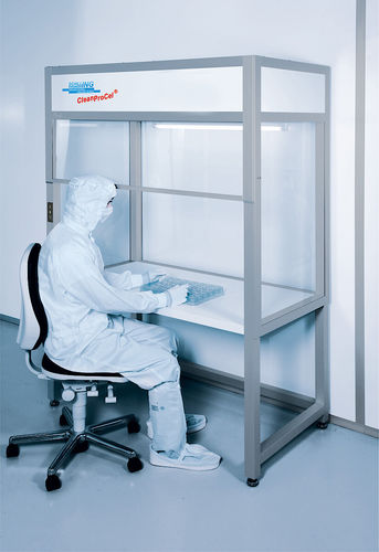 Ламинарный бокс для фармацевтической промышленности - LF Cabinet - SCHILLING ENGINEERING - для чистого помещения / компактный / ULPA