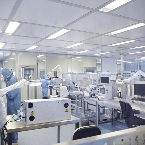 Чистая комната для производства катетеров - CleanMediCell®  - SCHILLING ENGINEERING - для производства стентов / модульный / встроенный