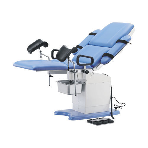 Операционный стол для гинекологии - ET400A - Ningbo Techart Medical Equipment - электрический / откидной / с опорой для голеней
