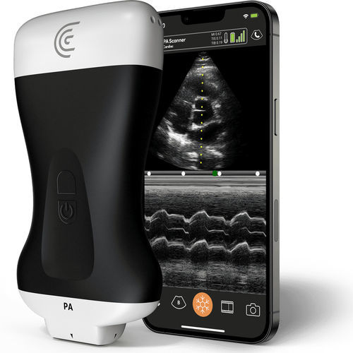 Портативный ультразвуковой сканер - PA HD3 - Clarius Mobile Health - для эхографии неотложной помощи / цветовой допплер / черно-белый