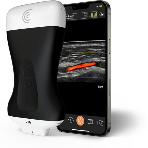 Портативный ультразвуковой сканер - L20 HD3 - Clarius Mobile Health - для эхографии кожи / цветовой допплер / черно-белый