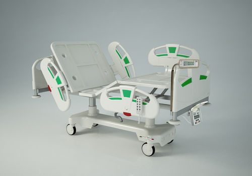 Кровать для интенсивной терапии - STM-5884WS - SANTEMOL Group Medikal - медицинская / электрическая / с регулируемой высотой