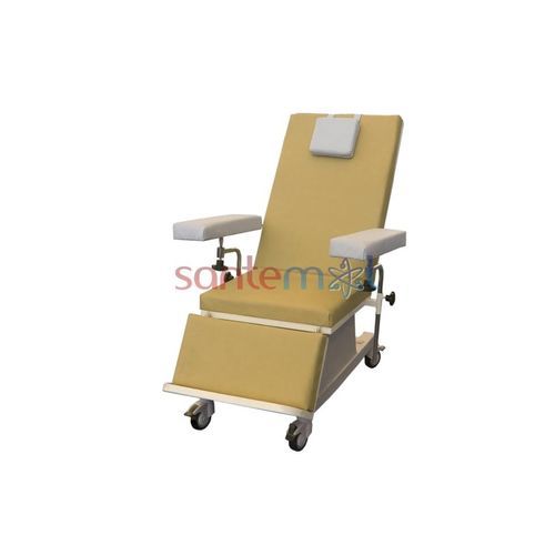 Ручное кресло для гемодиализа - STM-6800 - SANTEMOL Group Medikal - 3 секции / на роликах