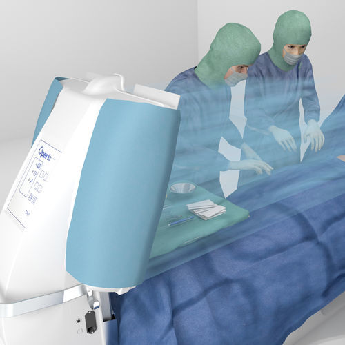 Система ламинарного потока для кардиологической хирургии - TOUL Operio - Normeditec - мобильная / горизонтальная / вертикальная
