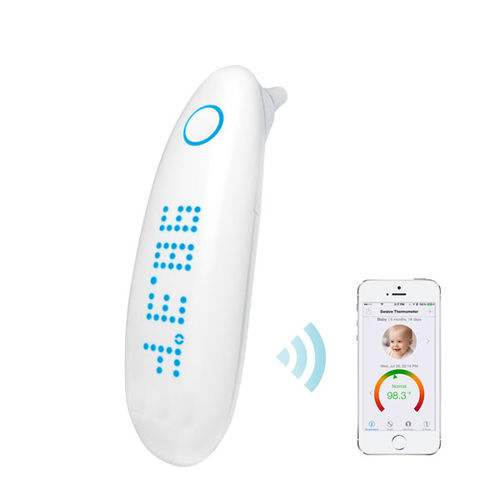 Педиатрический термометр - HX-T1A - Hannox International - инфракрасный / тимпанический / bluetooth