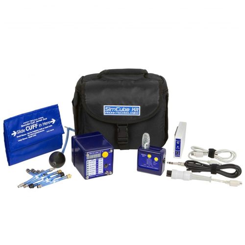 Медицинский симулятор SpO2 - SC-4 SimCube® + OX-1 OxSim® - Pronk Technologies - для ЭКГ / PNI / частоты сердечных сокращений