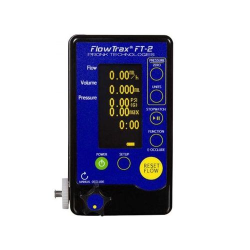 Анализатор для инфузионных насосов - FT-2 FlowTrax® - Pronk Technologies - давления / для контроля / для измерения температуры