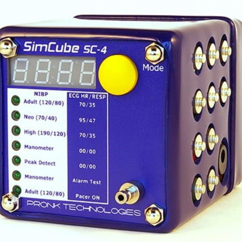 Медицинский симулятор SpO2 - SC-4 SimCube® - Pronk Technologies - для ЭКГ / PNI / частоты сердечных сокращений