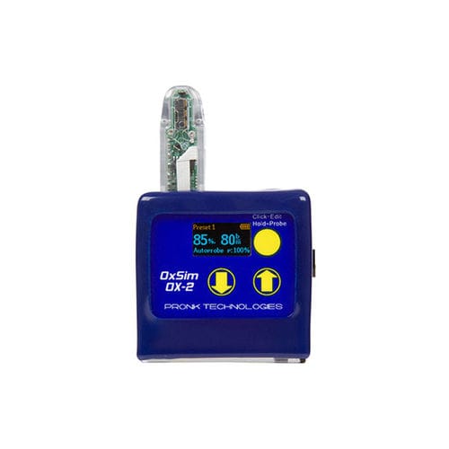 Медицинский симулятор SpO2 - OX-2 OxSim Flex® - Pronk Technologies - частоты сердечных сокращений / для оказания общей помощи / монитор
