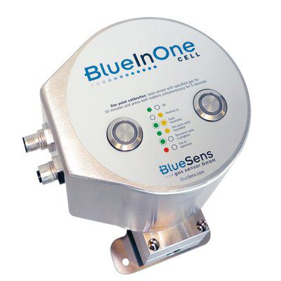 Анализатор CO2 - BlueInOne Cell - BlueSens gas sensor GmbH - для измерения температуры / расхода / калибровки