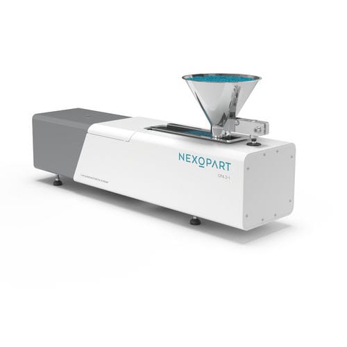 Гранулометр с помощью динамического анализа изображений - CPA 2-1 - NEXOPART GmbH & Co. KG - для фармацевтической промышленности / для сельского хозяйства и пищевой промышленности / для анализа окружающей среды