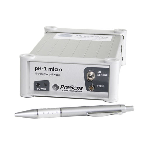РН-метр для лабораторий - pH-1 micro - PreSens Precision Sensing GmbH - настольный / с термометром