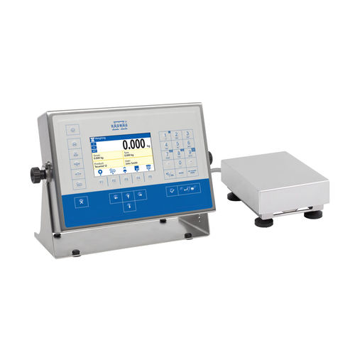 Электронная платформа для взвешивания - HX5.EX-1 H series - ATEX - RADWAG Balances & Scales - с мобильным билбордом / с графическим дисплеем