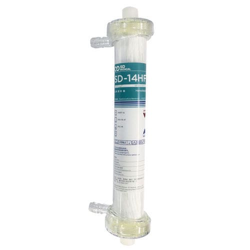 Диализатор из полиэфирсульфона - SD-HF - SWS Hemodialysis Care Co., Ltd. - с полым волокном