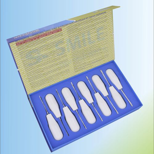 Изогнутый набор периотомов - SSI 786-4530 - Smile Surgical Ireland Limited - прямой / из нержавеющей стали