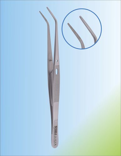Стоматологический пинцет для диагностики - SSI 786-1827 - Smile Surgical Ireland Limited - эндодонтический / изогнутый / самозакрывающийся