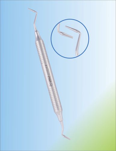 Пародонтальный инструмент для удаления зубного налета - SSI 786-2768-1 - Smile Surgical Ireland Limited - двойной / из нержавеющей стали / стерилизуемый в автоклаве