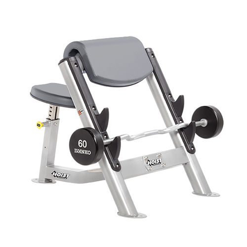 Силовая скамья Ларри Скотт - CF-3550 - HOIST Fitness - с держателем гантелей