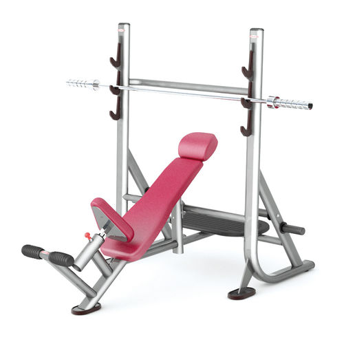 Наклонная силовая скамья - FIT EVO 1FE205 - Panatta - с держателем гантелей