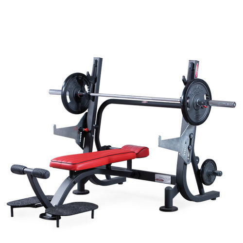 Плоская силовая скамья - FREEWEIGHT HP 1HP203 - Panatta - с держателем гантелей