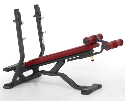 Инвертированная силовая скамья - 4SHO072/0 - Telju Fitness - с держателем гантелей
