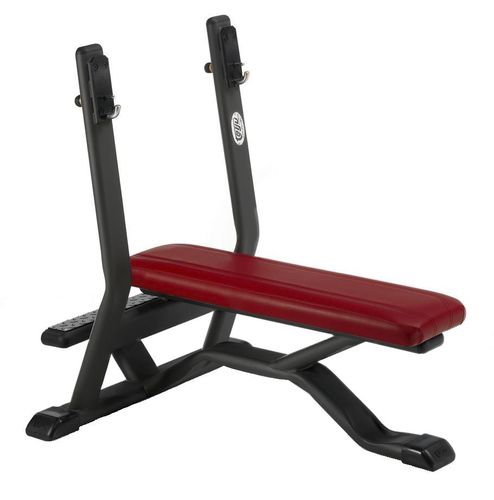 Плоская силовая скамья - 4SHO070/0 - Telju Fitness - с держателем гантелей