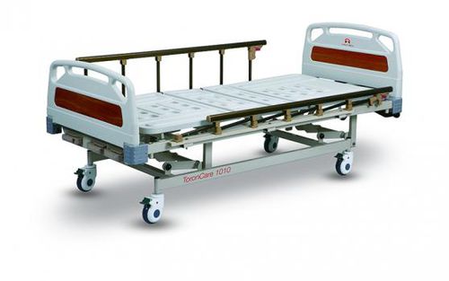 Кровать для больниц - ToronCare 1010 - Torontech Group International - ручная / с регулируемой высотой / на роликах