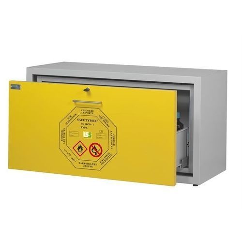 Шкаф для обеспечения безопасности - SAFETYBOX® AC 1200/50 CMD - Labor Security System - для огнеопасных продуктов / для лабораторий / с выдвижным ящиком