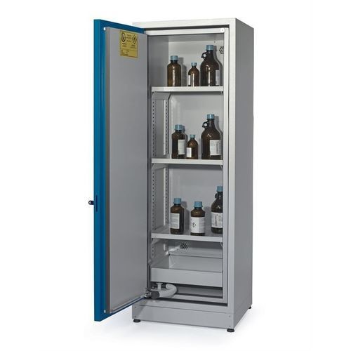 Шкаф для обеспечения безопасности - SAFETYBOX® AC 600 S - Labor Security System - для огнеопасных продуктов / для лабораторий / с полкой