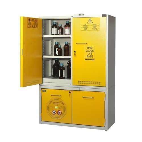 Шкаф для обеспечения безопасности - KEMFIRE® 1100 A type A - Labor Security System - для кислот / для оснований / для огнеопасных продуктов